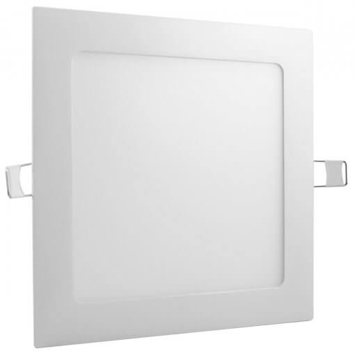 Paflon Embutir W Quadrado Branco Frio World Led