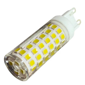 Kit Com 5 Lâmpada Led G9 Halopin 5w 6500k Bivolt