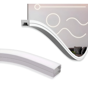 Perfil Flexível de Embutir 12x12 - 10 Metros