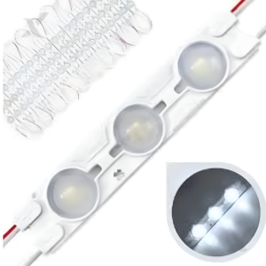 Kit Com 200 Modulo 2835 3000K 3 Led 0.72w 12v - Branco Frio