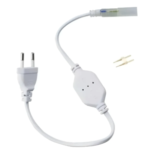 Kit 10 Conector Mangueira Led Estatico 2 Vias 110/220V