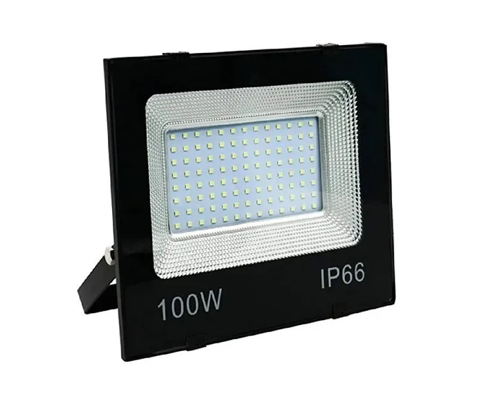 Kit 5 Refletor Led Holofote 200w Bivolt Ip66 6500k Preto